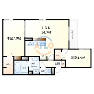 【間取り】 | クラシスト今川　今川小学校区 | クラシスト今川　間取り