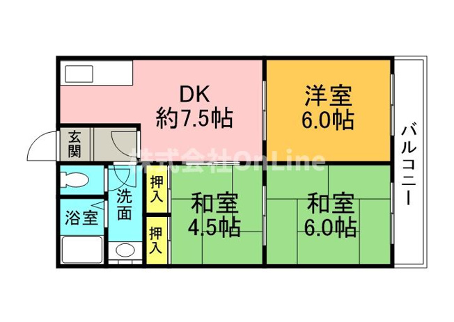 【間取り】 | 南野マンション