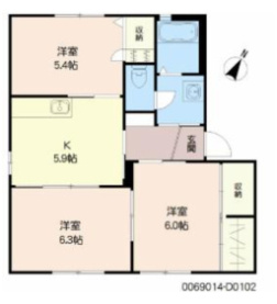 レガート外町の間取り