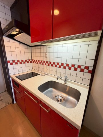 福岡市博多区堅粕３丁目の賃貸マンションのキッチン