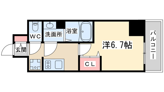 【間取り】 | プレサンス梅田北ディア