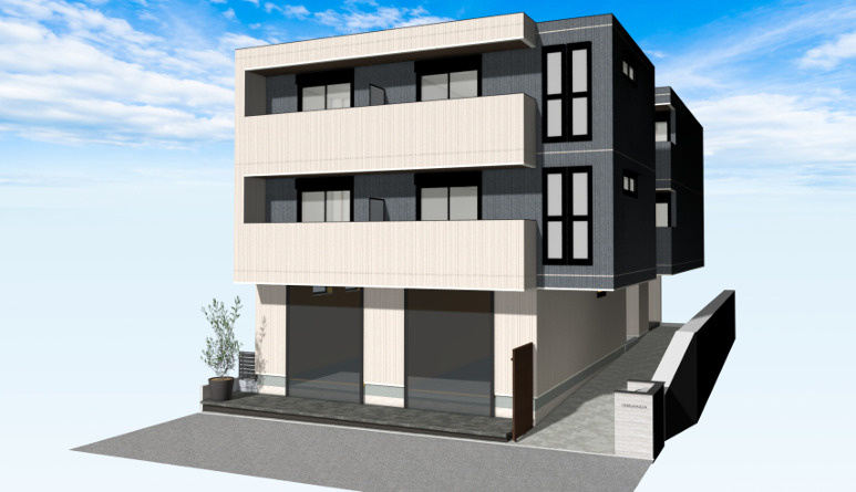 CASA LARGOの外観パース