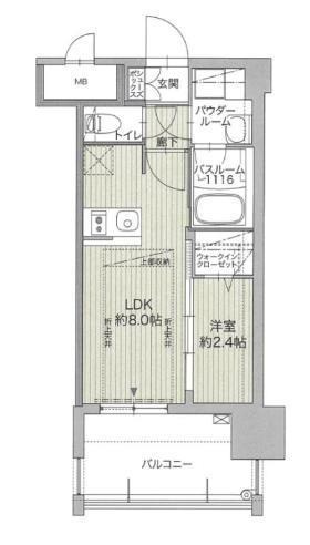 【間取り】 | グランフォーレ博多ウォーターフロント