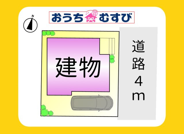 名東区神里2丁目151番(全1棟)の区画図