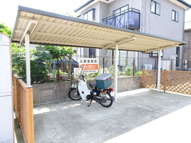 ソレイユ・レバンのその他共用部分|駐輪場です