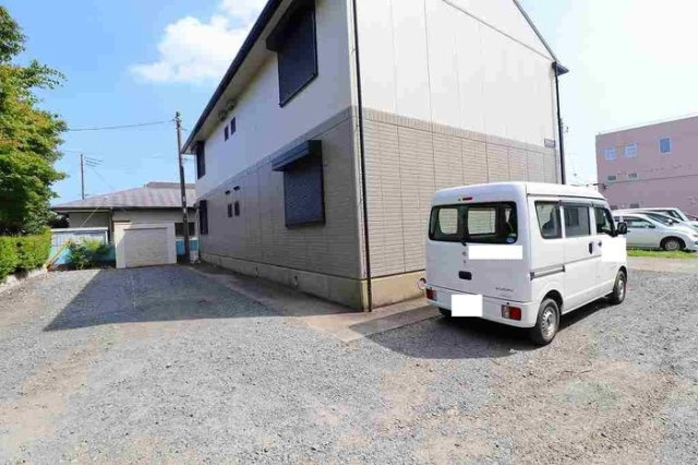 グリーンハイツの駐車場|駐車スペースもあります