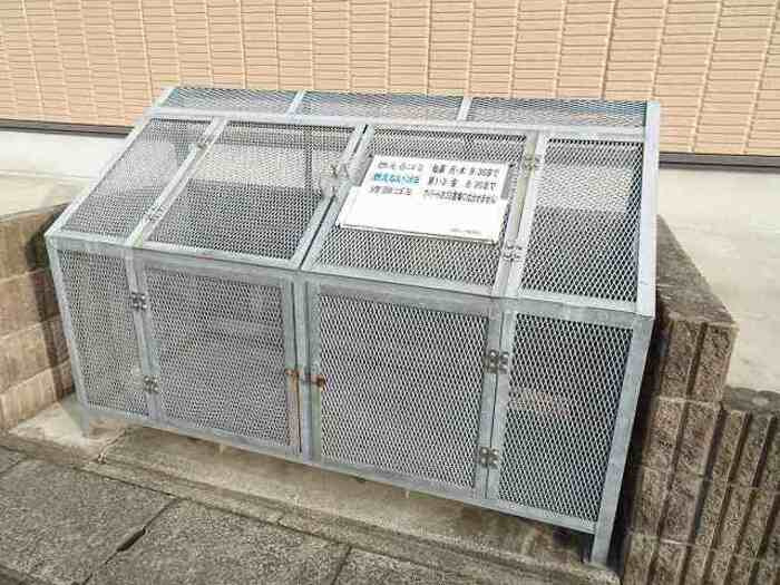 グレースフル東大島のその他共用部分|ゴミ置き場です