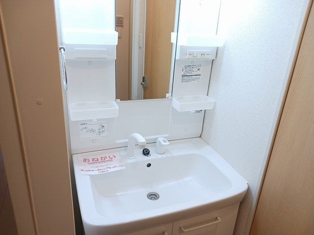Ｗｉｎ　Ｗｉｓｅ　Ａの洗面所|コンパクトで使いやすい洗面所