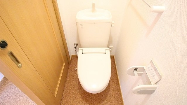 セピアコートＳ　Ｂのトイレ|清潔感のあるトイレです