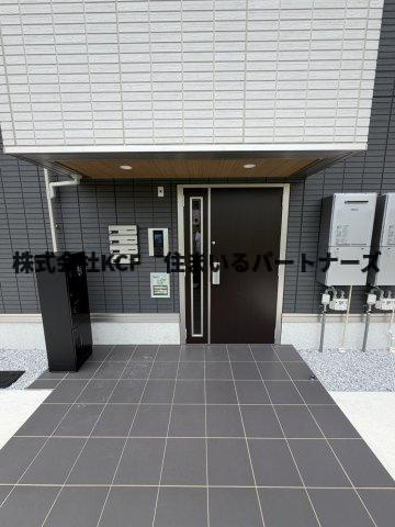 トリシアテラスのエントランス|建物の内部です