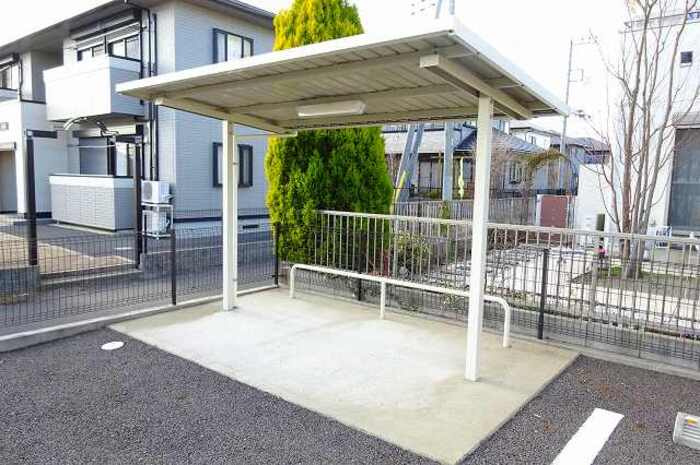 アプリコットのその他共用部分|駐輪場です