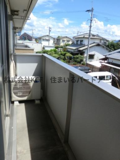セジュールひまわりのバルコニー|陽当たり良好なバルコニーです