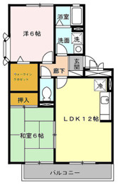 セジュール未来B棟の間取り
