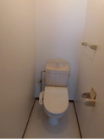 セジュール未来B棟のトイレ|コンパクトで使いやすいトイレです