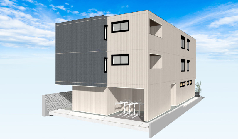 CASA LARGOの外観パース