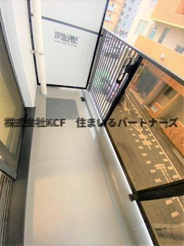 グランジュール大手町のバルコニー|広々としたバルコニーです