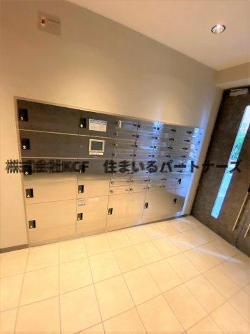 グランジュール大手町のエントランス|毎日通るエントランスはこのようになっています