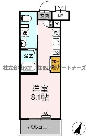 グランジュール大手町の間取り