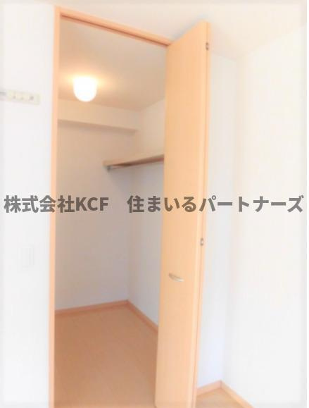 グランドソレーユ東合川の収納|専用の収納スペースです