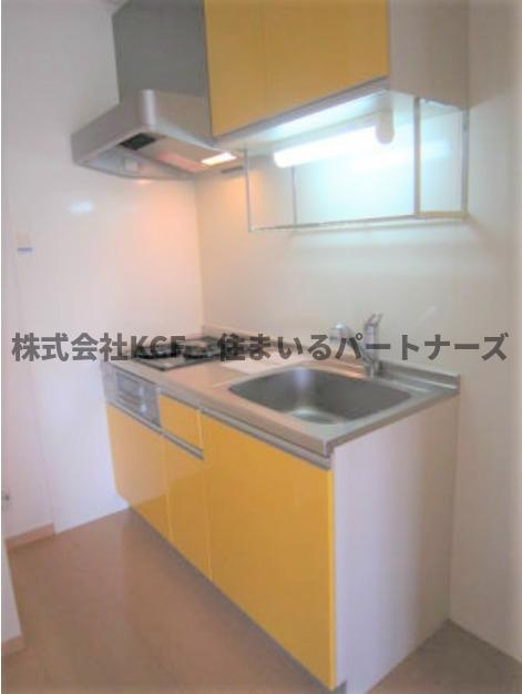 グランドソレーユ東合川のキッチン|きれいなキッチンです