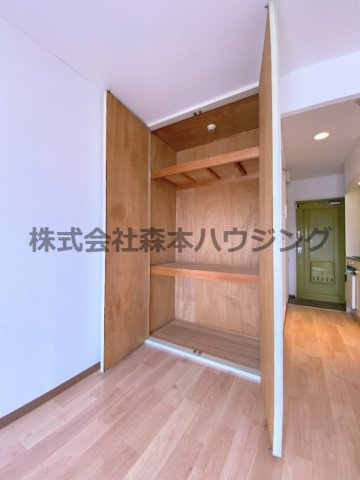 【収納】 | 　ユニハイム木村 | 大きなスペースがあり、収納には困りません