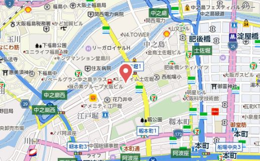 【地図】 | エスリード中之島SOUTH