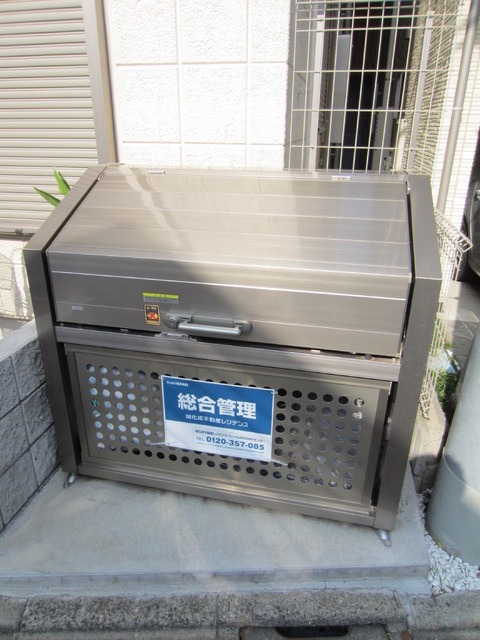 グランドソレイユ神楽坂のその他共用部分|★入居者専用のゴミストッカー★