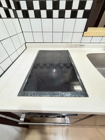 福岡市博多区堅粕３丁目の賃貸マンションのキッチン