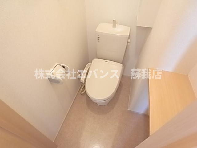 【トイレ】 | エスペランサⅡ | 落ち着いたトイレです
