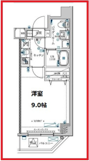 【間取り】 | エスファルベプレスト東日暮里