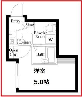 【間取り】 | フォルトゥナ北千住