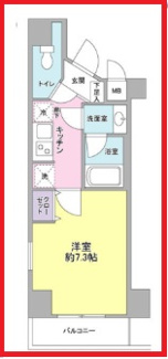 【間取り】 | 池之端加茂ビルＣ