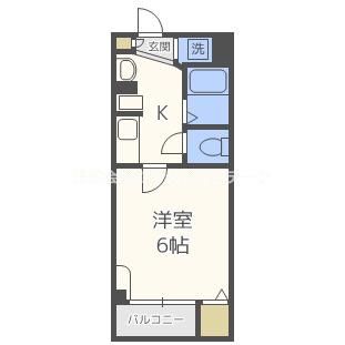Clover住吉南の間取り