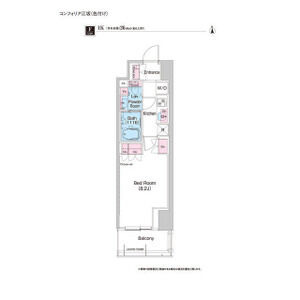 コンフォリア江坂の間取り