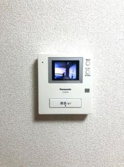 【セキュリティ】 | ガーデンハウス藤井　A棟 | TV付インターホン