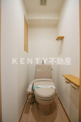 【トイレ】 | ルーブル池上伍番館 | 落ち着いたトイレです
反転タイプ