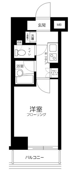 【間取り】 | ルーブル池上伍番館