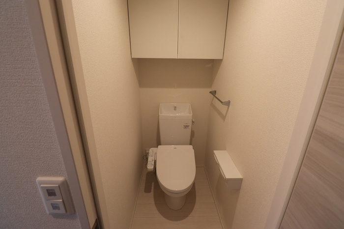 D-room FIRST大善寺駅前のトイレ|コンパクトで使いやすいトイレです