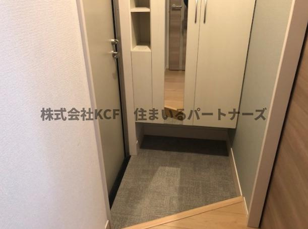 D-roomM.K.の玄関|収納もある玄関です
