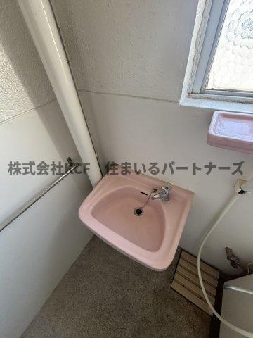安武200棟の独立洗面台|使いやすい独立洗面台です