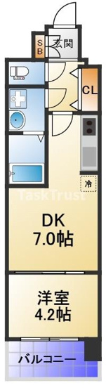 【間取り】 | レオンコンフォート梅田北