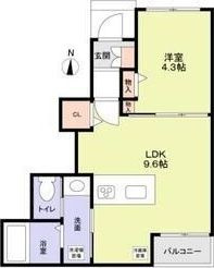 ForestMaison大島の間取り