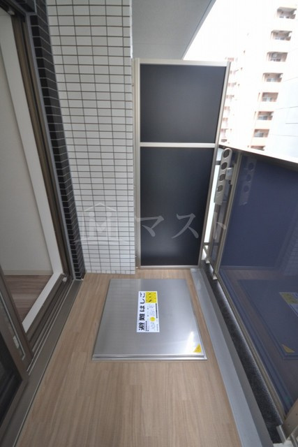 大阪市中央区安堂寺町２丁目の賃貸マンションのバルコニー