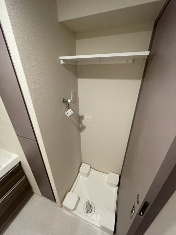 Dimus北浜の収納|Dimus北浜(ディームスキタハマ)　室内洗濯機置き場