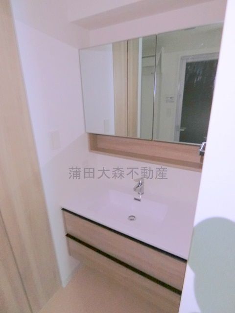 クオリタス南大井の洗面所|洗面脱衣所　独立洗面台