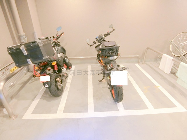 クオリタス南大井のその他共用部分|バイク置き場　空き情報等詳細はお問い合わせください