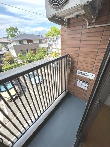 aletta本陣のバルコニー
