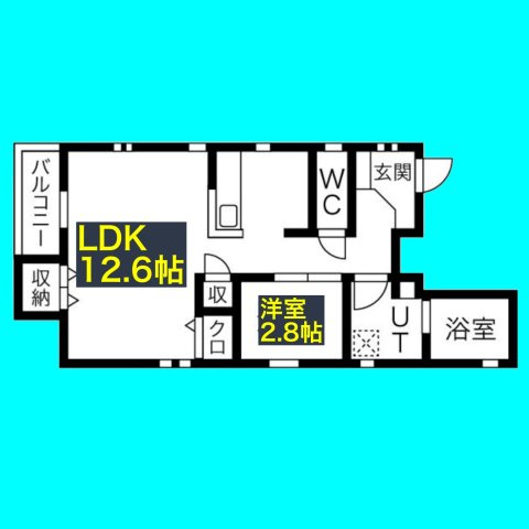 ALEXの間取り