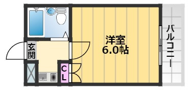 【間取り】 | ユウパレス穴田
