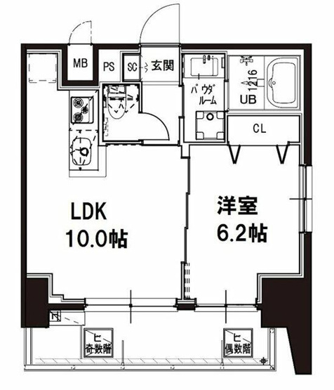 【間取り】 | メゾンドアーク南大井